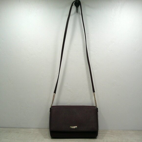 kate spade Handbags - Kate Spade Leather Plum laurel way greer crossbody bag | Purse| Pocketbook